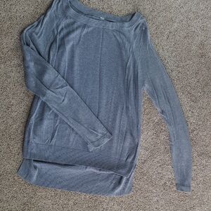 Gray Long Sleeve Sweater